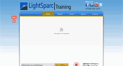 Desktop Screenshot of lightsparc.com